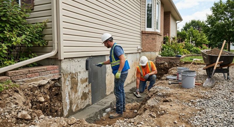 Wall Waterproofing in Greenville, SC